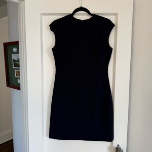 Theory Dress in Admiral Crepe